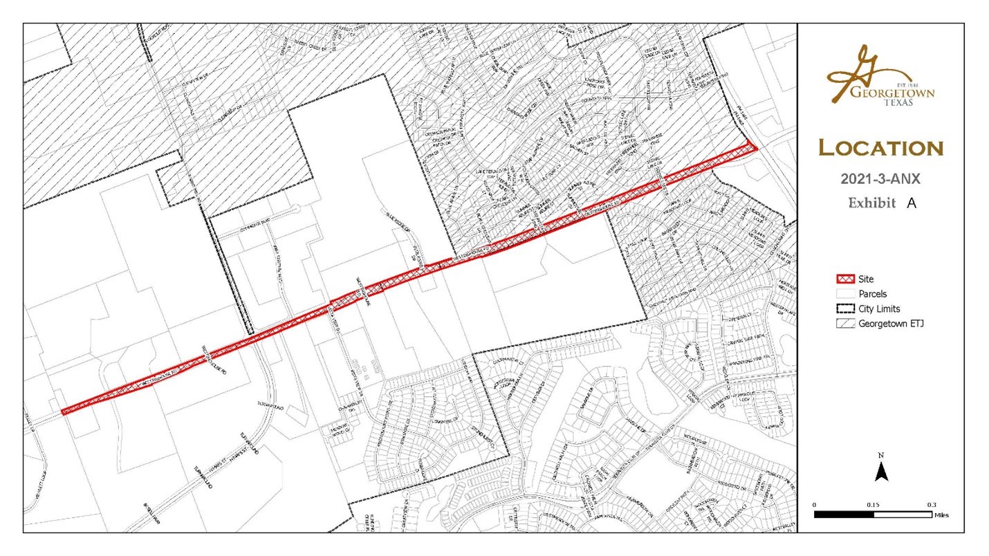 Location Map City Of Georgetown Texas   2021 3 ANX 